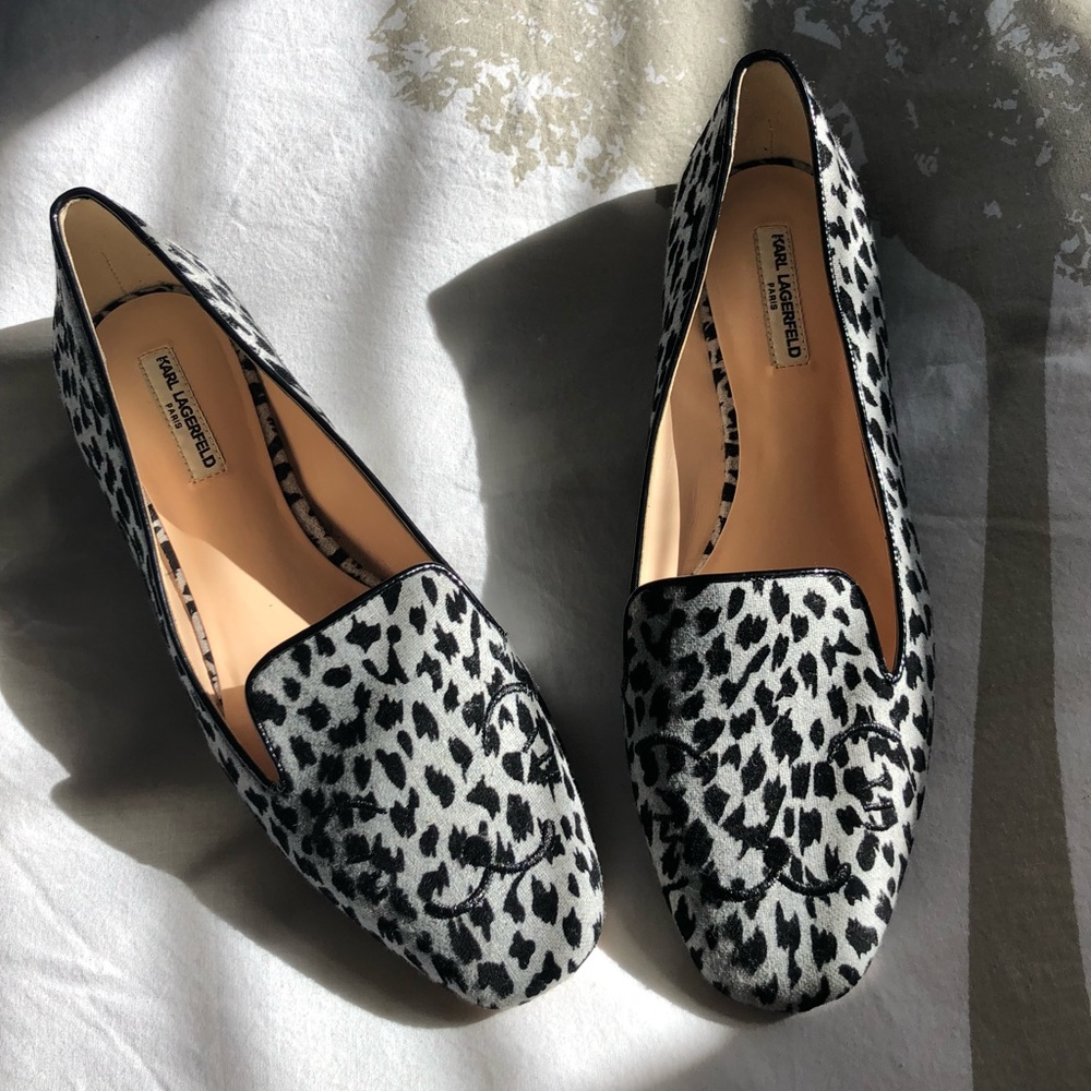 Karl Lagerfeld Paris Halie 2 Gray fashion Loafers
